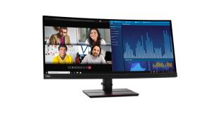 62CCRAT3UK LENOVO Curved USB-C Monitor - ThinkVision P34w-20 - 34in - 3440x1440 (WQHD) - 4ms IPS