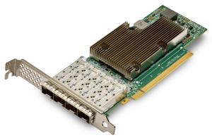 Broadcom 57504 - Network adapter - PCIe 4.0 x16 - 10/25 Gigabit SFP28 x 4 thumbnail