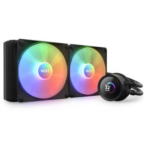 RL-KR280-B1 NZXT Kraken 280 Black with RGB fans
