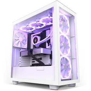 CM-H71EW-02 NZXT H7 Elite (2023) RGB White Mid Tower Case