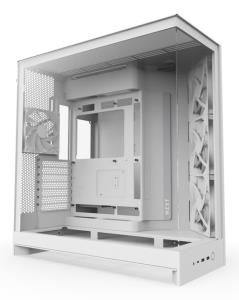 H9 Air Flow (2025) Large Dual-Chamber White Mid Tower Case thumbnail