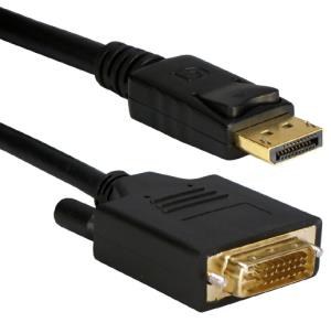 QVS 6ft. DisplayPort - DVI m/m 1.82 m