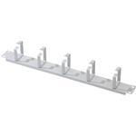 EU Product - Rangierpanel 1HE 5x Ringe 40x60mm grau thumbnail