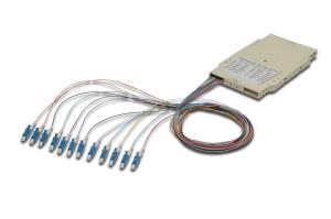 EU Product - Splei�kassette mit 12 Pigtails, vormontiert, LC, OM4 thumbnail