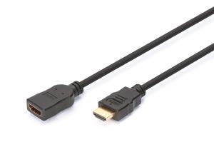 EU Product - HDMI Verl�ngerungskabel m. Ethernet 4K 2m schwarz thumbnail