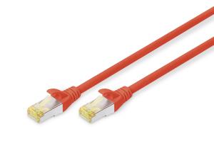EU Product - CAT 6A S/FTP Patchkabel, 0,25m, rot thumbnail