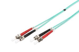 EU Product - LWL Patchkabel ST -> ST 5.00m Multimode Duplex OM3 thumbnail