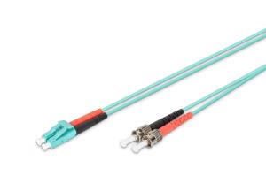 EU Product - LWL Patchkabel LC -> ST 1.00m  Multimode Duplex OM3 thumbnail
