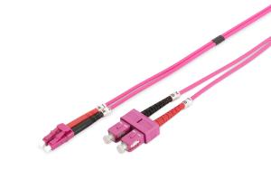 EU Product - LWL Patchkabel LC -> SC 3.00m  Multimode Duplex OM4 thumbnail