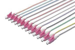 DK-25332-02-4 DIGITUS LWL Pigtails LC simplex OM4 12Stk 2.00m