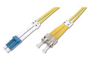 EU Product - Fiber Optic Singlemode Patch Cord, LC / ST thumbnail