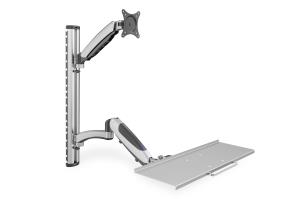 DA-90354 DIGITUS Workstation (monitor, keyboard, mouse) Wall Mount