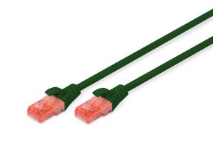 EU Product - Patchkabel Cat6  U/UTP 2xRJ45  1.0m gr�n LSZH thumbnail