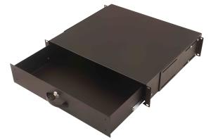 EU Product - Schublade 2HE 483mm       schwarz abschlie�bar thumbnail