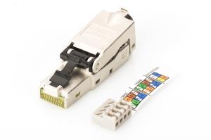 EU Product - Feldstecker RJ45 Cat6a STP mit Staubschutzkappe thumbnail
