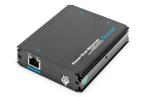 DN-95122 DIGITUS 1 Port zu 2 Port Fast Ethernet PoE+ Repeater, 802.3 af/at