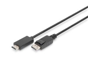 EU Product - DisplayPort Adapterkabel DPort -> HDMIA St/St 8K 1m thumbnail