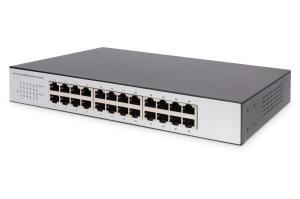 EU Product - Switch 24-Port 10/100           Unmanaged schwarz thumbnail