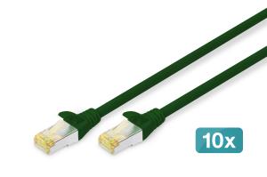 EU Product - CAT 6A S/FTP patch cable, 10 pieces thumbnail