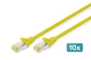EU Product - CAT 6A S/FTP Patchkabel, 10 St�ck, 2m, gelb thumbnail