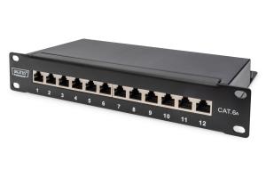 CAT6A PANEL 12-PORT 1HE 10 BLACK thumbnail