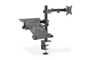 DA-90436 DIGITUS Universal monitor mount with notebook holder