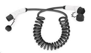 DK-3P32-S-100 DIGITUS Spiral EV charging cable, 10 m, type 2 to type 2