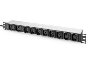 DN-95427 DIGITUS PDU 1HE   8xC13 2xC19   Ausgnge 230V/16A schwarz