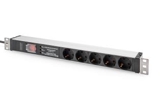 EU Product - PDU 1HE   5x Schuko 16A Ausg�nge 230V/16A schwarz thumbnail