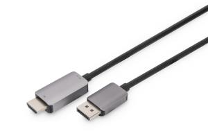 EU Product - DisplayPort Adapterkabel DP->HDMIA St/St 8K 1,8m sch thumbnail