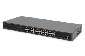 EU Product - Switch 24 Port L2 Managed Gigabit Ethernet PoE thumbnail