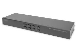 DS-12910 DIGITUS Desktop 8 Port HDMI KVM Switch Single View