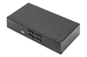 EU Product - KVM Switch, 4K60HZ, 4x1 DP in, 1x DP USB out thumbnail