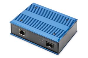 DN-652104-1 DIGITUS 10/100/1000Base-TX PoE to 1000Base-FX Converter