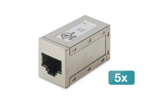 EU Product - modulare Kupplung, CAT 6, geschirmt - 5 Stk. thumbnail