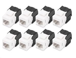 EU Product - Keystone Jack Cat6/RJ45->LSA ungeschirmt 250MHz  8St thumbnail