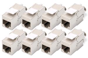 EU Product - Keystone Jack Cat6A/RJ45->LSA geschirmt 500MHz   8St thumbnail