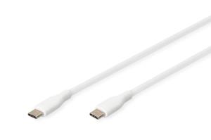 EU Product - USB 2.0 Kabel Typ C -C Silikon St/St 1m         wei� thumbnail