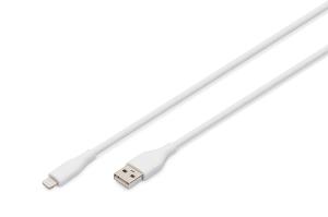 EU Product - USB 2.0 Kabel Typ A-Lightning Silikon 2m MFI    wei� thumbnail