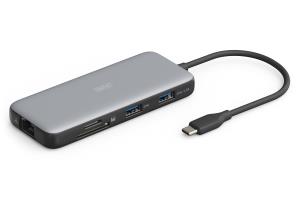 EU Product - Docking USB-C->HDMI,USB3.2,RJ45,SD,MicroSD,PD Alu si thumbnail