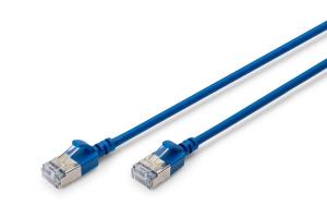 EU Product - Patchkabel CAT 6A F/FTP Slim 3,00m blau thumbnail
