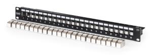 EU Product - Patchpanel 1HE 24xCat6A Keystone Module geschirmt sc thumbnail