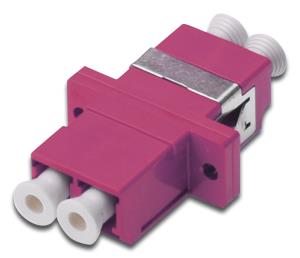 EU Product - LWL Kupplung LC->LC Multimode Duplex OM4 violet thumbnail