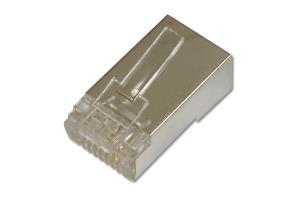 EU Product - Cat5e Modularstecker f�r Rundkabel geschirmt 100St thumbnail