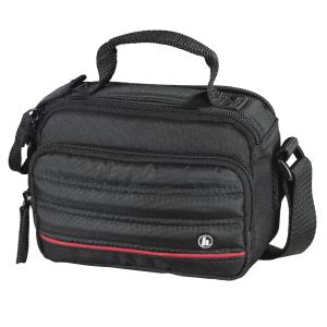 185083 HAMA Samara 100 Camera Bag, Shoulder Strap, Removable Divider, Black, 14.5 x 7.5 x 10.5 cm Compartment