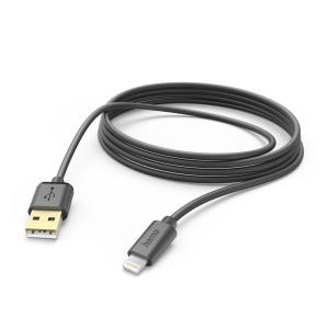 CHARGING CABLE USBA - LTNG 3M BLK thumbnail
