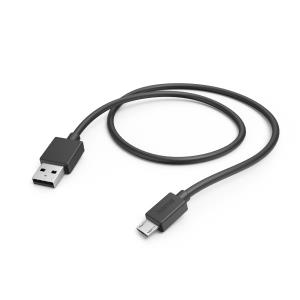 CHARGING CABL USBA - MICROUSB 1M BLK thumbnail