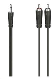 Hama 00205112 audio cable 5 m 3.5mm 2 x RCA Black thumbnail
