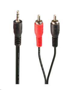 Hama 00205106 audio cable 2 m 3.5mm 2 x RCA Black, Red thumbnail