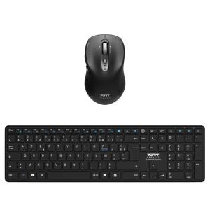 Executive Bluetooth Deskset; includes rechargeable keyboard and 6-button scroll mouse. The mouse includes vertical and horizontal scrolling; FreeWheelTM technology for ultra-fast and high-precision scrolling and adjustable 1000; 1600; 2400;3200 DPI settin thumbnail